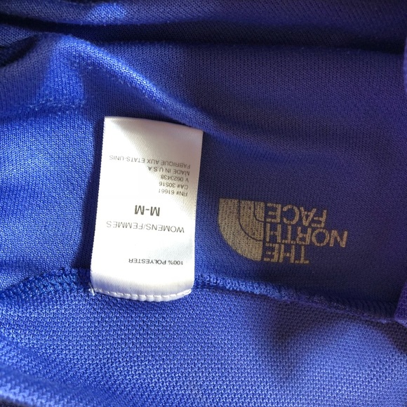 North Face Purple Zip Pullover - Picture 4 of 5